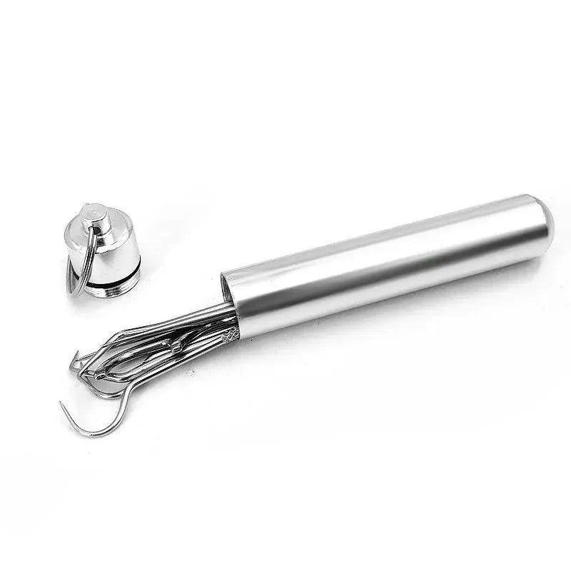 Stainless Steel Toothpick Set for Portable Oral Care
