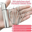 Gum-Safe Toothpick Set for Travel Use