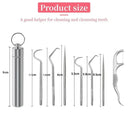 Gum-Safe Toothpick Set for Travel Use