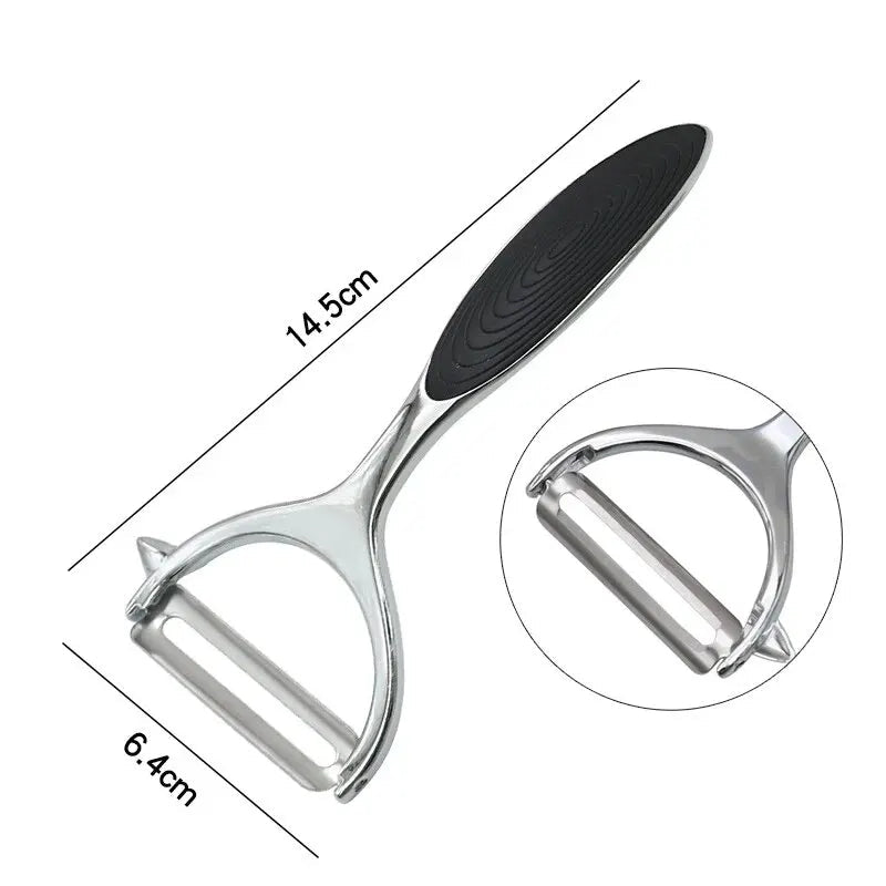 Stainless Steel Vegetable Peeler Grater Julienne Tool for Kitchen Prep Home Prep