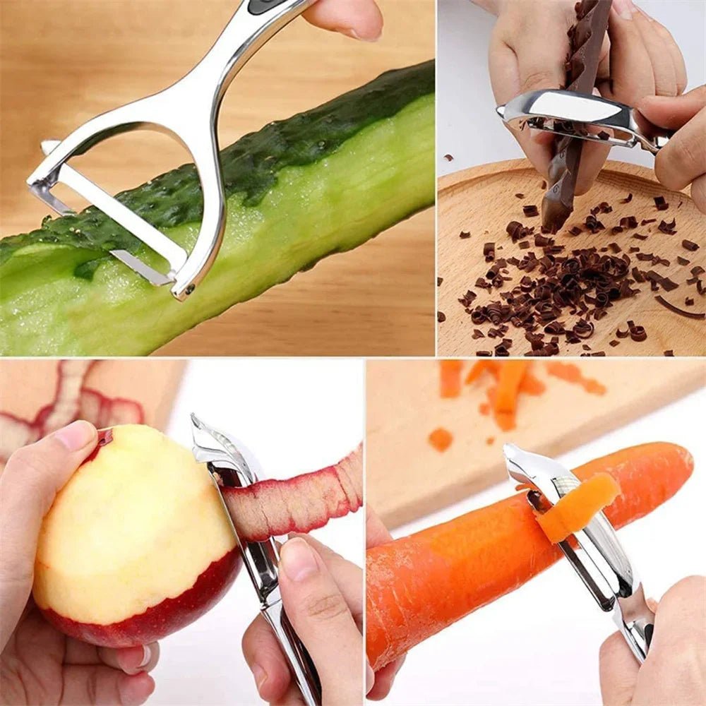 Stainless Steel Vegetable Peeler Multifunctional Carrot Grater Kitchen Tool