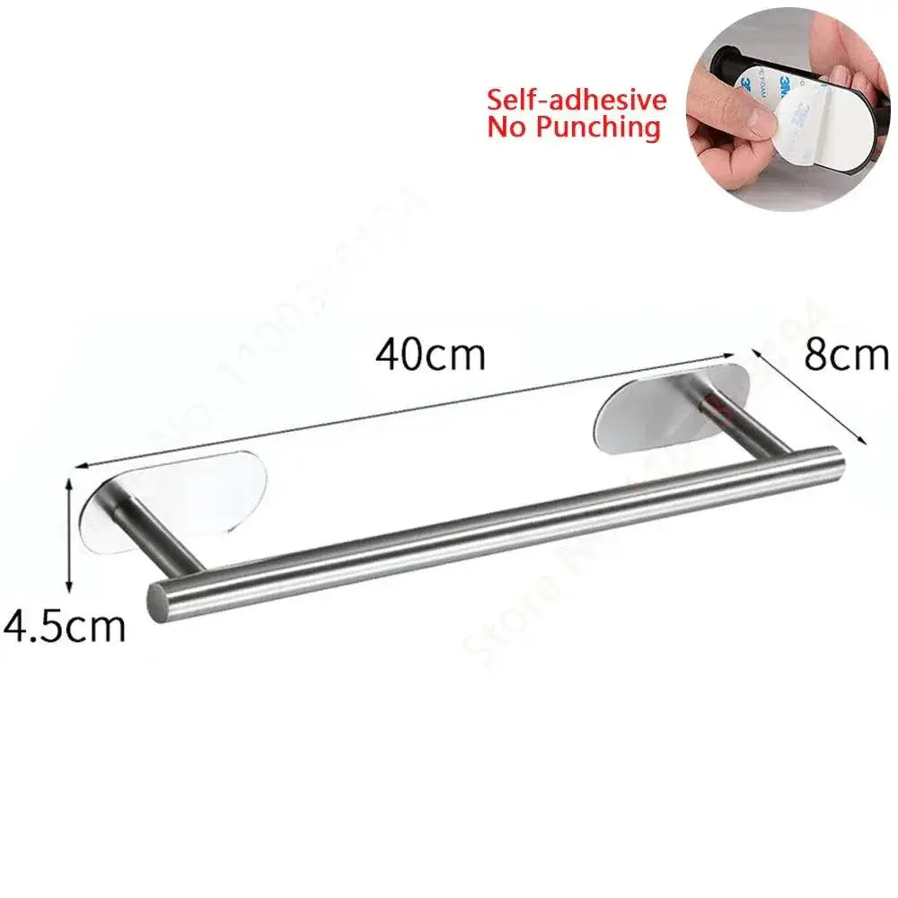 Rustproof Wall Mount Towel Holder Bath — product view 15