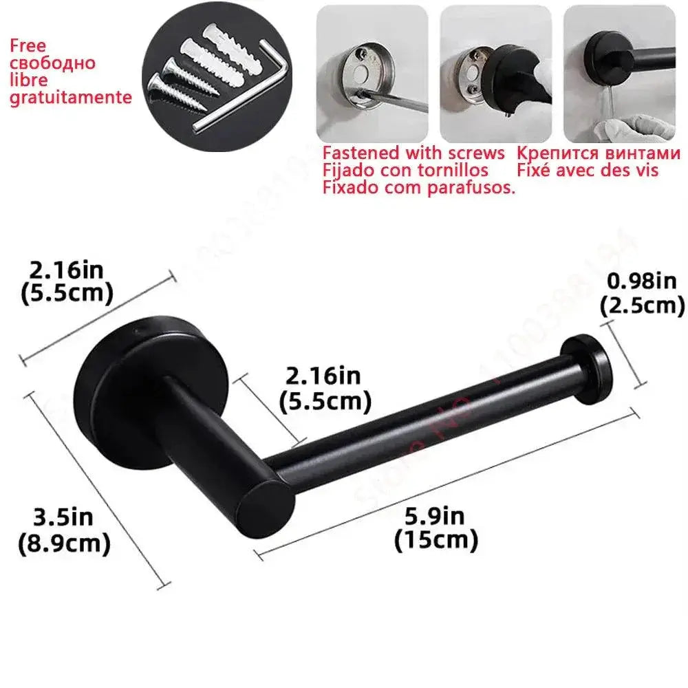 Rustproof Wall Mount Towel Holder Bath — product view 19