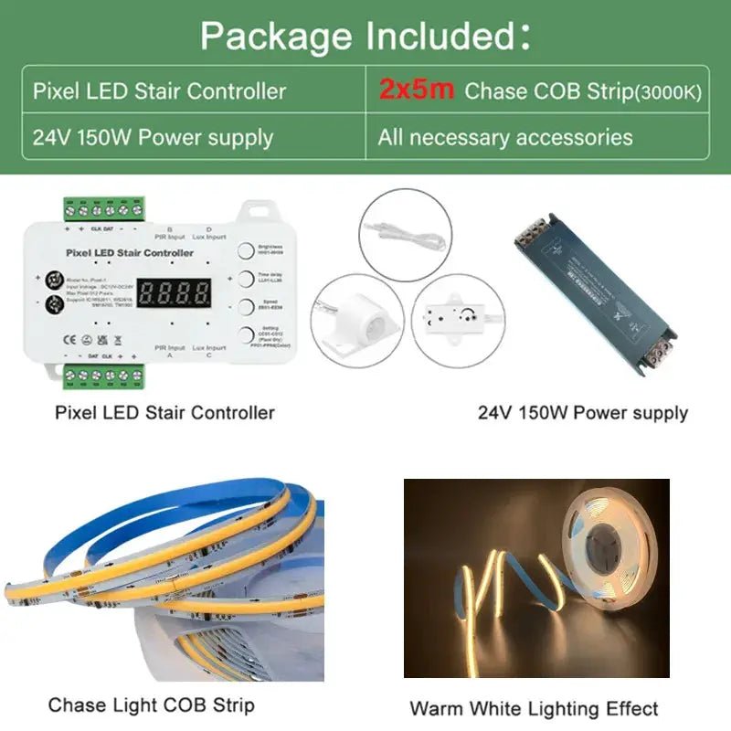 Stair Light Controller Homeowners Safe
