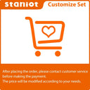 Staniot 7 Inch Wireless Home Alarm System - 4G WiFi Tuya Smart Security Kit Plus