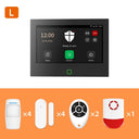 Staniot 7 Inch Wireless Home Alarm System - 4G WiFi Tuya Smart Security Kit Plus