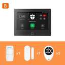 Staniot 7 Inch Wireless Home Alarm System - 4G WiFi Tuya Smart Security Kit Plus