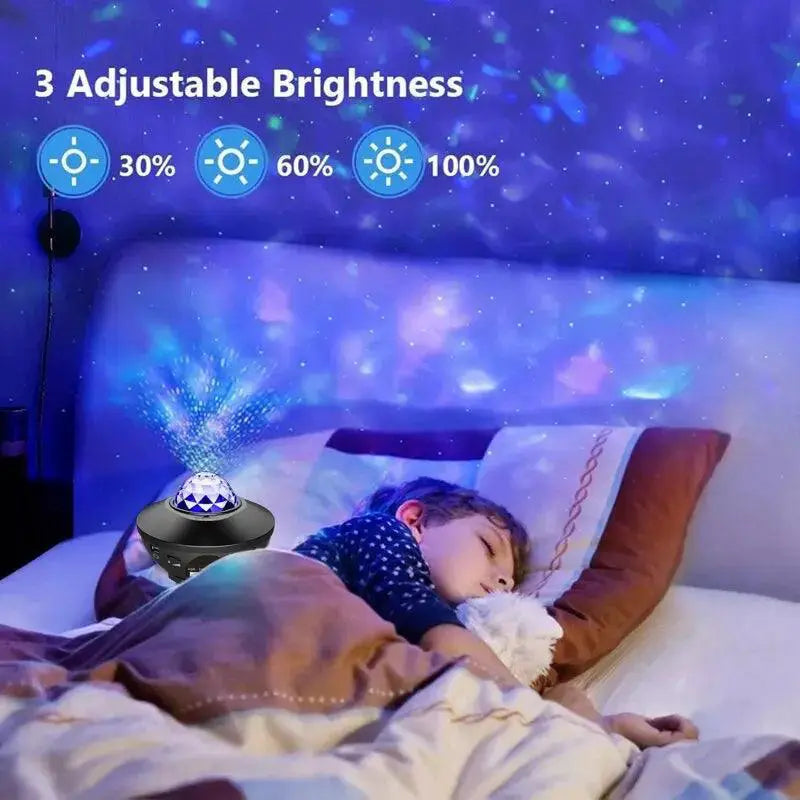 Starry Galaxy Night Light Projector 21 Colors Ceiling Lamp