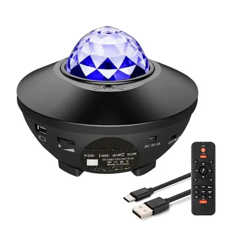 Starry Galaxy Night Light Projector 21 Colors Ceiling Lamp