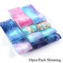 Starry Metal Gold Silver Nail Foils Elevate Your Manicure