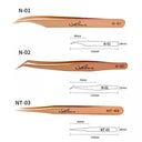 Static-Resistant Lash Tweezers for Pros