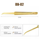 Static-Resistant Eyelash Extension Tweezers Set Precision Tools