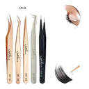 Static-Resistant Lash Tweezers for Pros