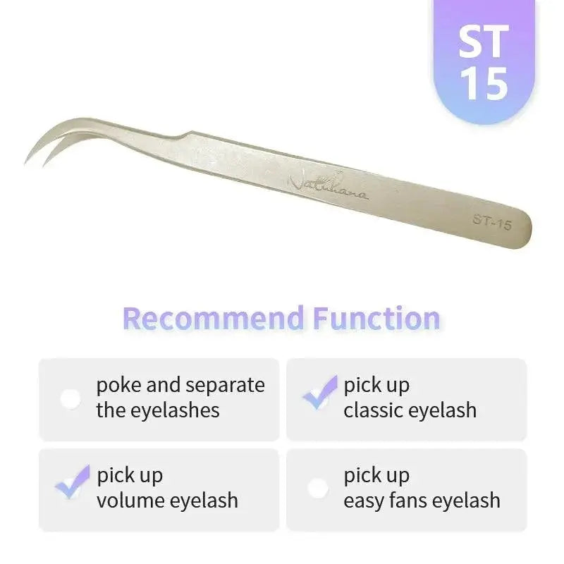 Static-Resistant Lash Tweezers for Pros — RN-01