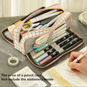 Large Capacity Pencil Case for Travel