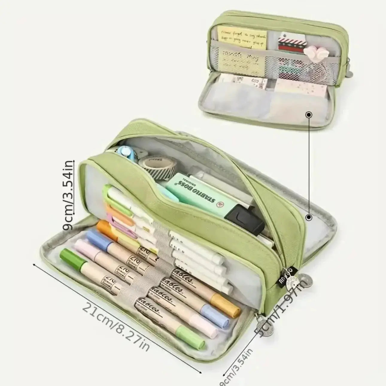 Stationery Pen Storage Bag Large Capacity Pencil Case