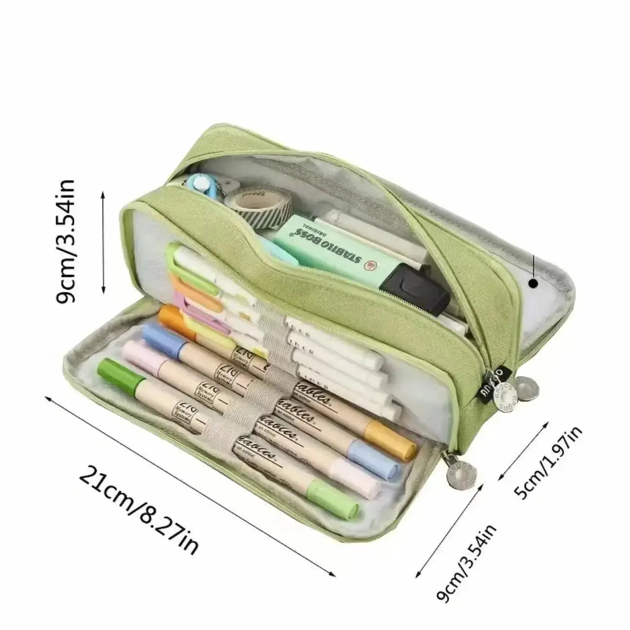 Stationery Pen Storage Bag Large Capacity Pencil Case