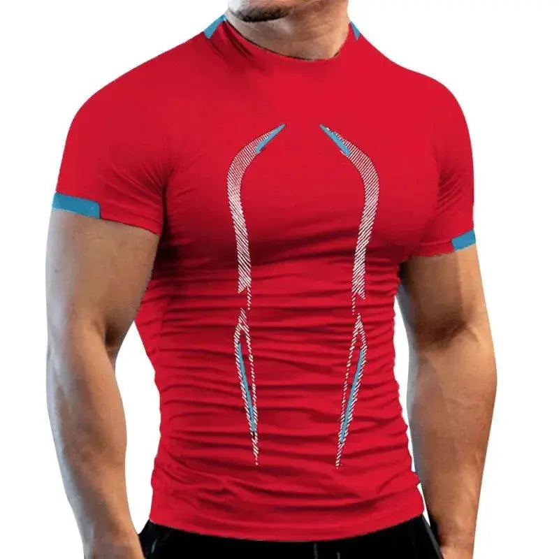 Men Quick Dry Gym Tee For Athletes Stay Cool And Stylish