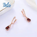 Day To Night Garnet Earrings For Her