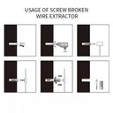 Stonego Extractor Set for Damaged Bolts