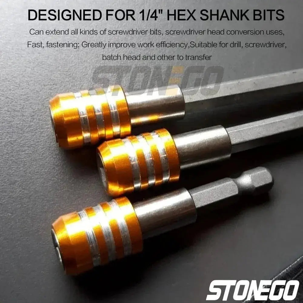 StoneGo Magnetic Screwdriver Extension Bit Holder Precision