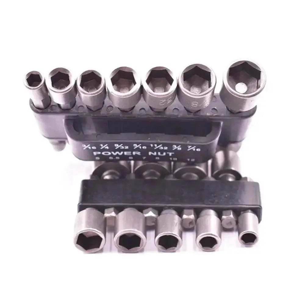 Stonego Professional Hex Socket Nut Driver Bit Set 9PCS