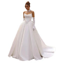 Bridal Gown for Bride with Corset Back