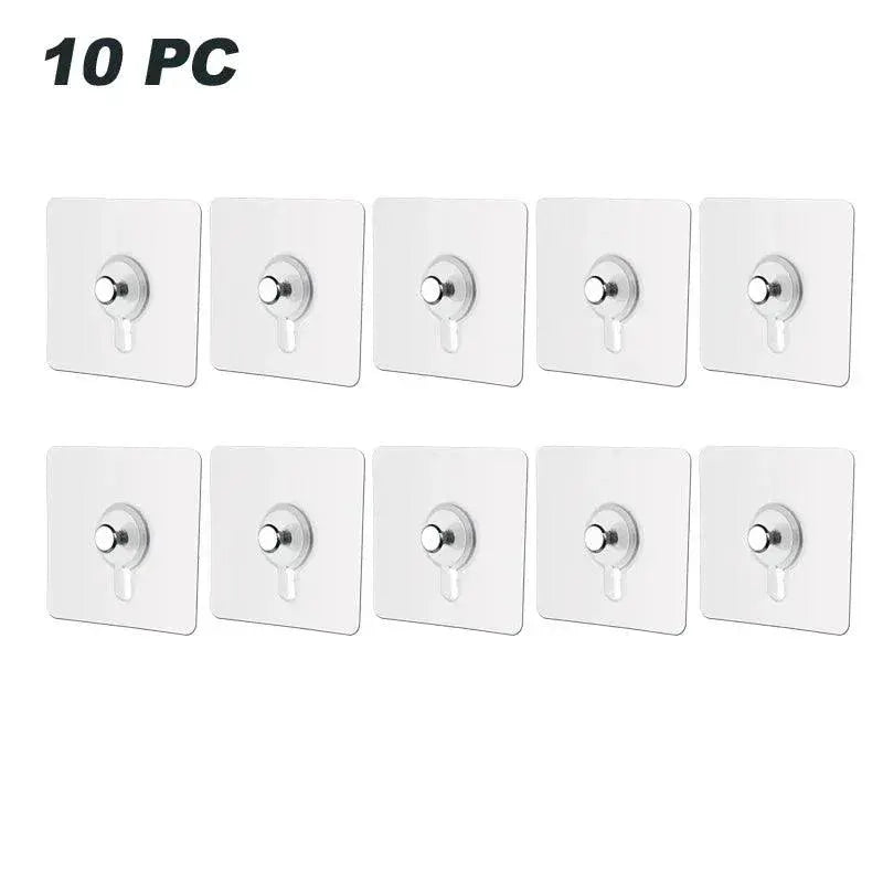 Strong Adhesive Hooks Waterproof For Home Organization