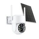 Smart Solar Outdoor PTZ Camera For Home