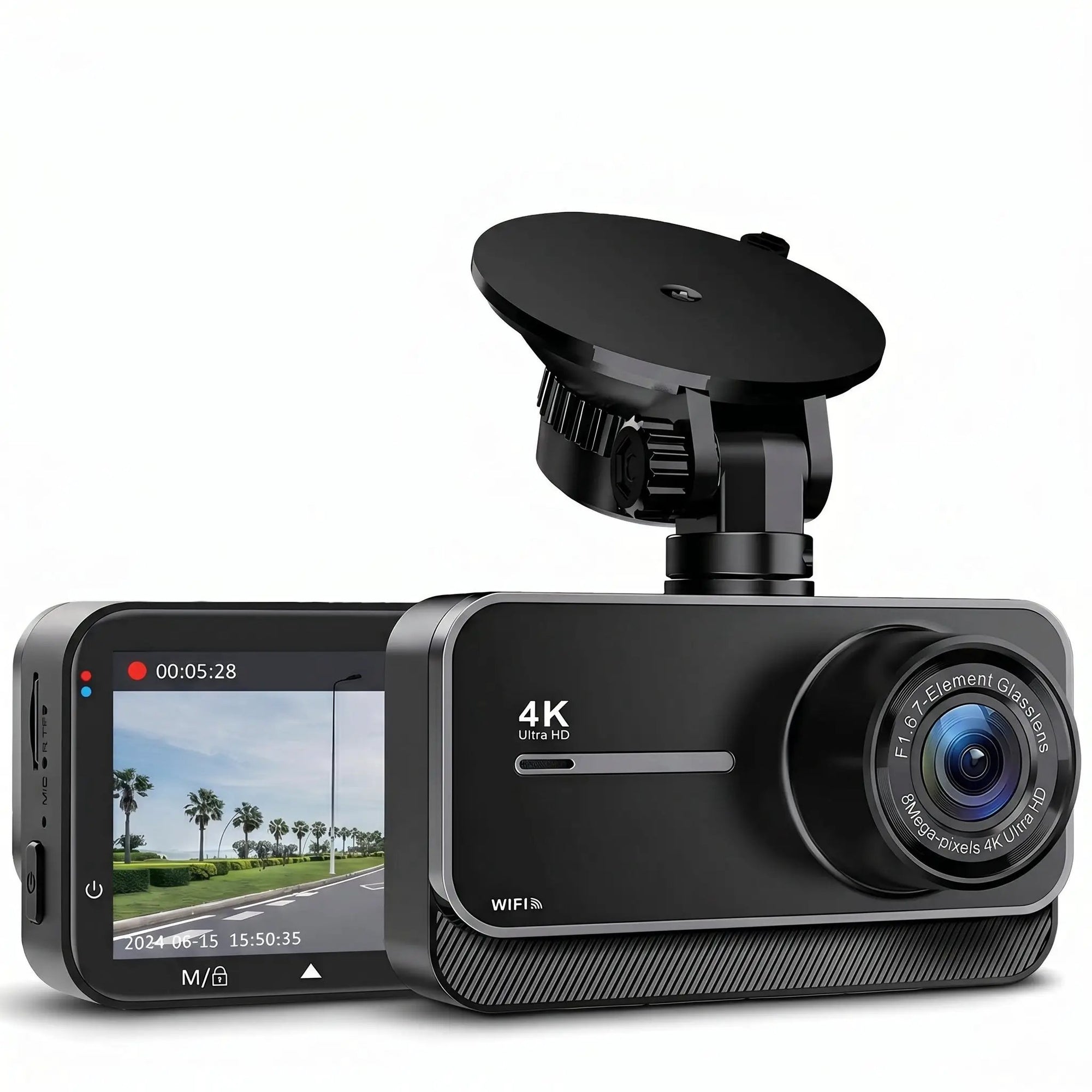 Clear Evidence 4K Dash Cam For Cars - stepyours.com