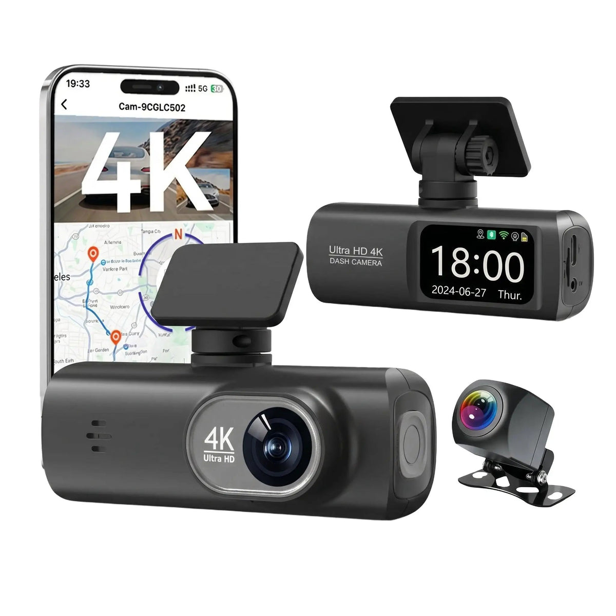 Dash Cam for Drivers Safer Driving — product view 1