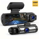 Dual Dash Cam Front And Cabin For Safety