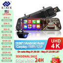 4K Mirror Dash Cam for Safe Driving