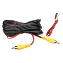 RCA Cable for Car Rear View Camera Shielding Clear