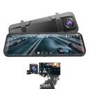 Safer Driving Car Dash Cam With Front And Rear Cam