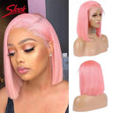 Pink Blonde Lace Front Wig for Women