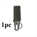 Sturdy Nylon Tactical Clip for Backpacks