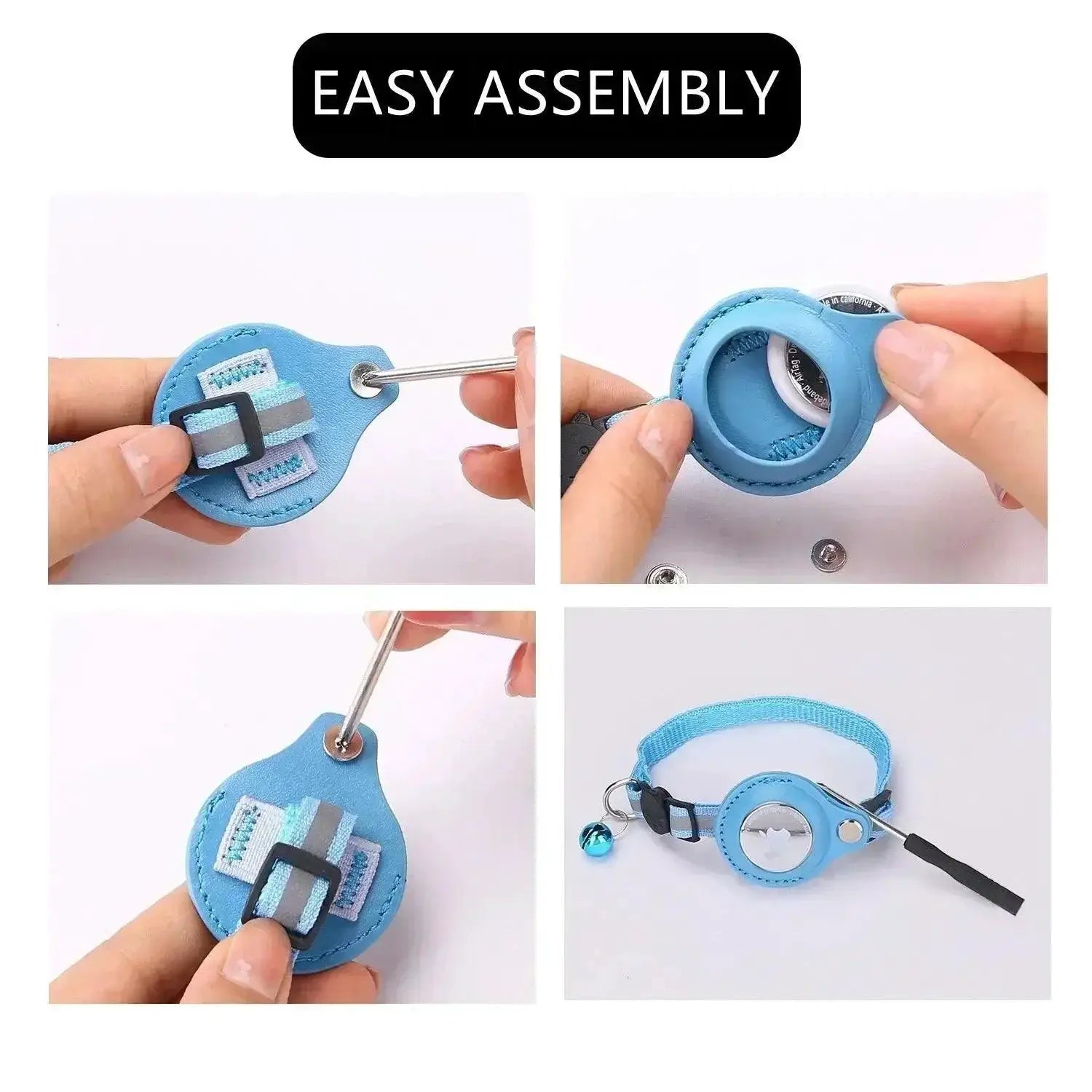 Stylish Anti Lost Cat Collar With GPS Tracker Reflective
