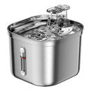 Stylish Automatic Stainless Steel Cat Fountain Dispenser