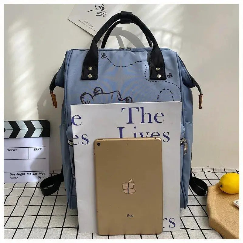 Stylish Disney Waterproof Mommy Bag for Diapers and Bottles
