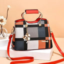 Stylish Faux Leather Crossbody Bag Chic Functional Purse