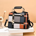 Stylish Faux Leather Crossbody Bag Chic Functional Purse