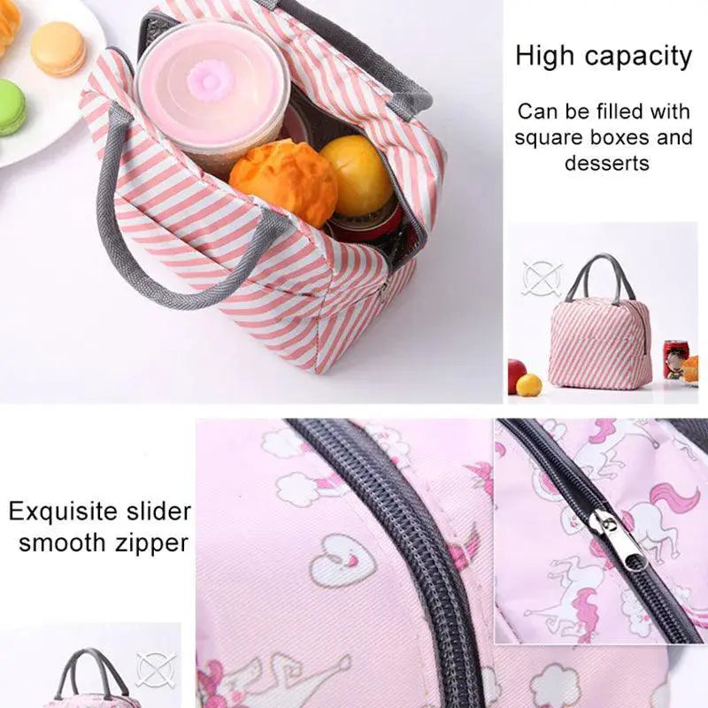 Insulated Lunch Bag for Women and Kids Portable Cooler