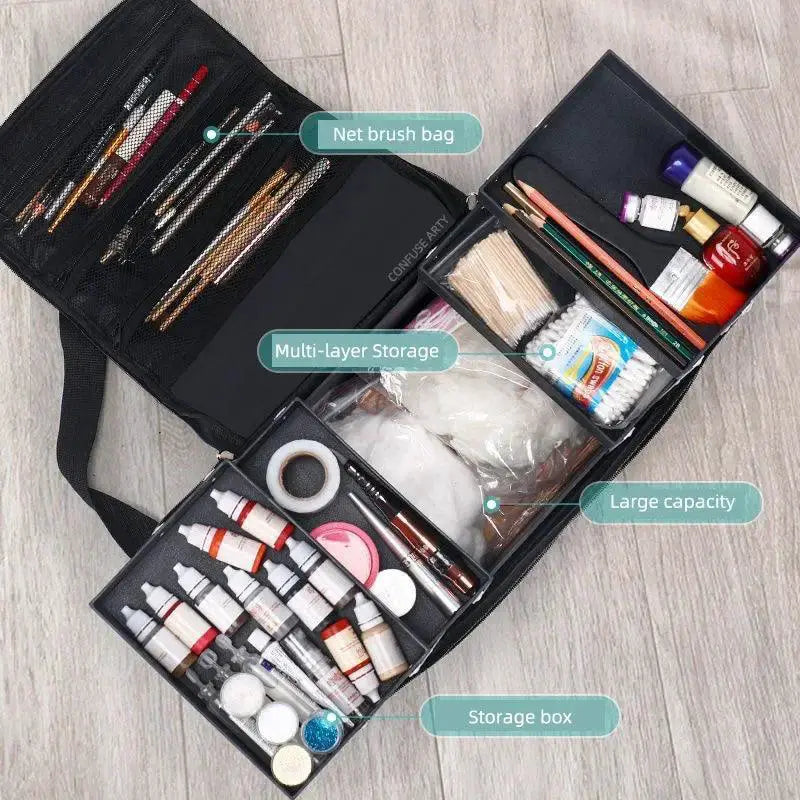 Stylish Multi Layer Cosmetic Organizer for Versatile Storage