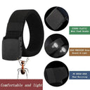 Stylish Nylon Military Belt for Men Casual Army Waist Strap