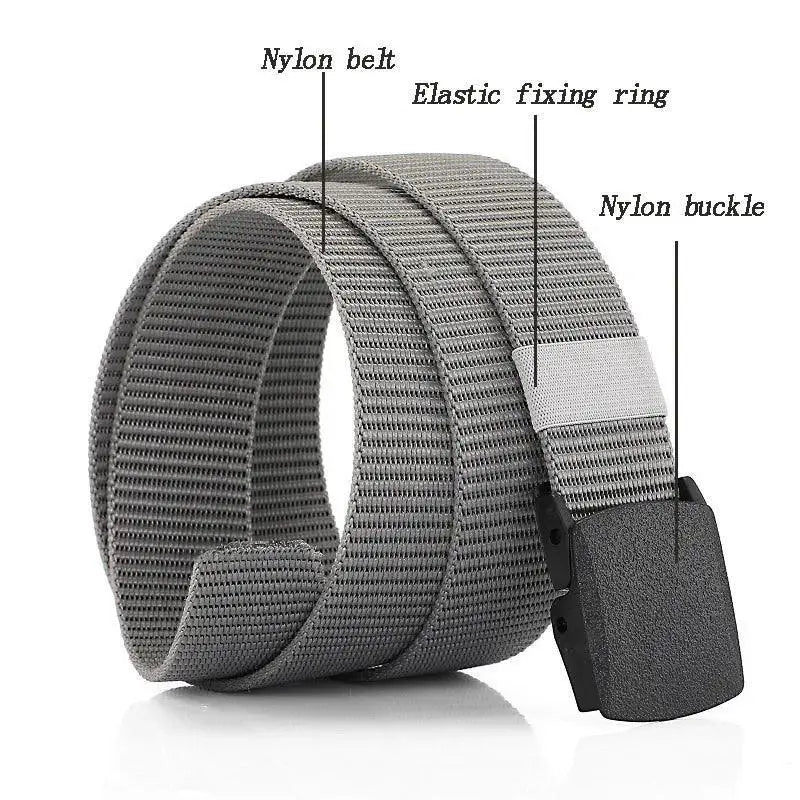 Stylish Nylon Military Belt for Men Casual Army Waist Strap