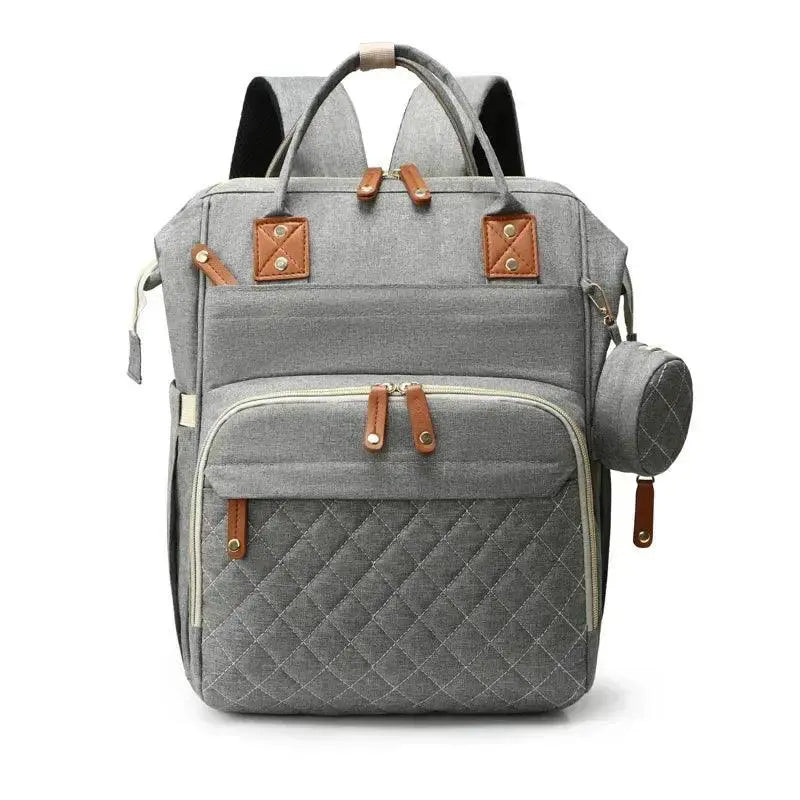 Stylish USB Diaper Bag Backpack With Large Capacity