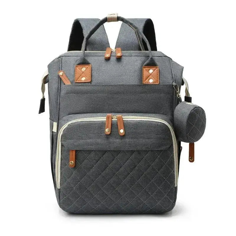 Stylish USB Diaper Bag Backpack With Large Capacity
