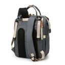 Stylish USB Diaper Bag Backpack with Large Capacity Design