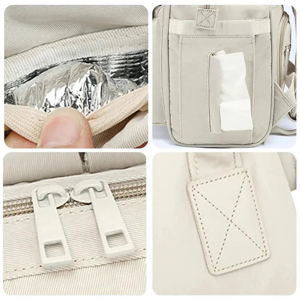 Stylish Waterproof Baby Diaper Backpack Mummy Bag Essentials